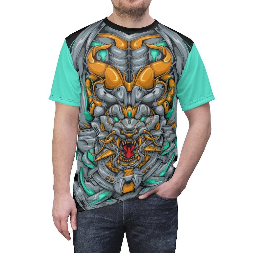 Mecha Dragon Emerald Unisex Shirt - PlayWhatever
