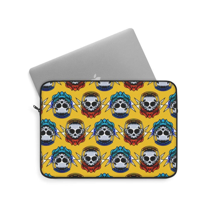 Lala Skull Heads Laptop Sleeve - PlayWhatever