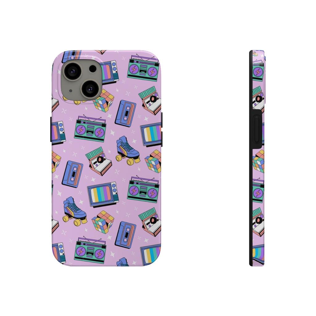 Retro Life Tough Phone Cases - PlayWhatever