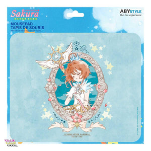 Cardcaptor Sakura: Clear Card Crystal Feather Mousepad - PlayWhatever