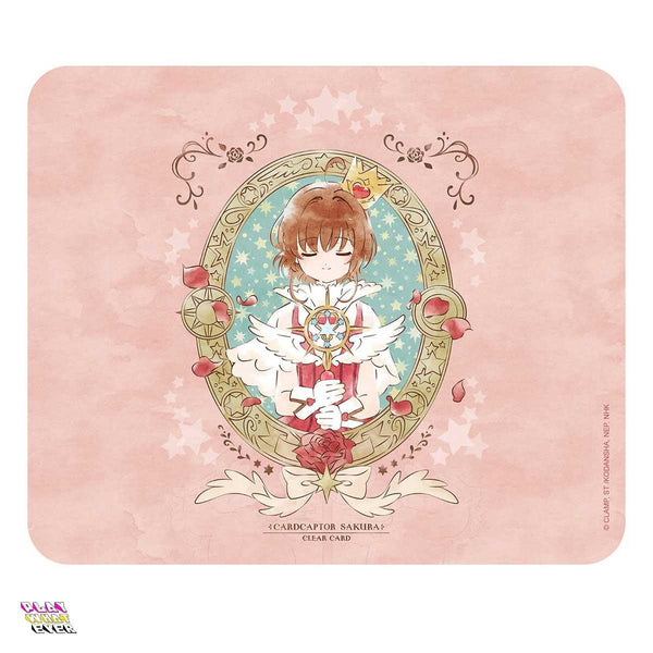 Cardcaptor Sakura: Clear Card Red Hearts Mousepad - PlayWhatever