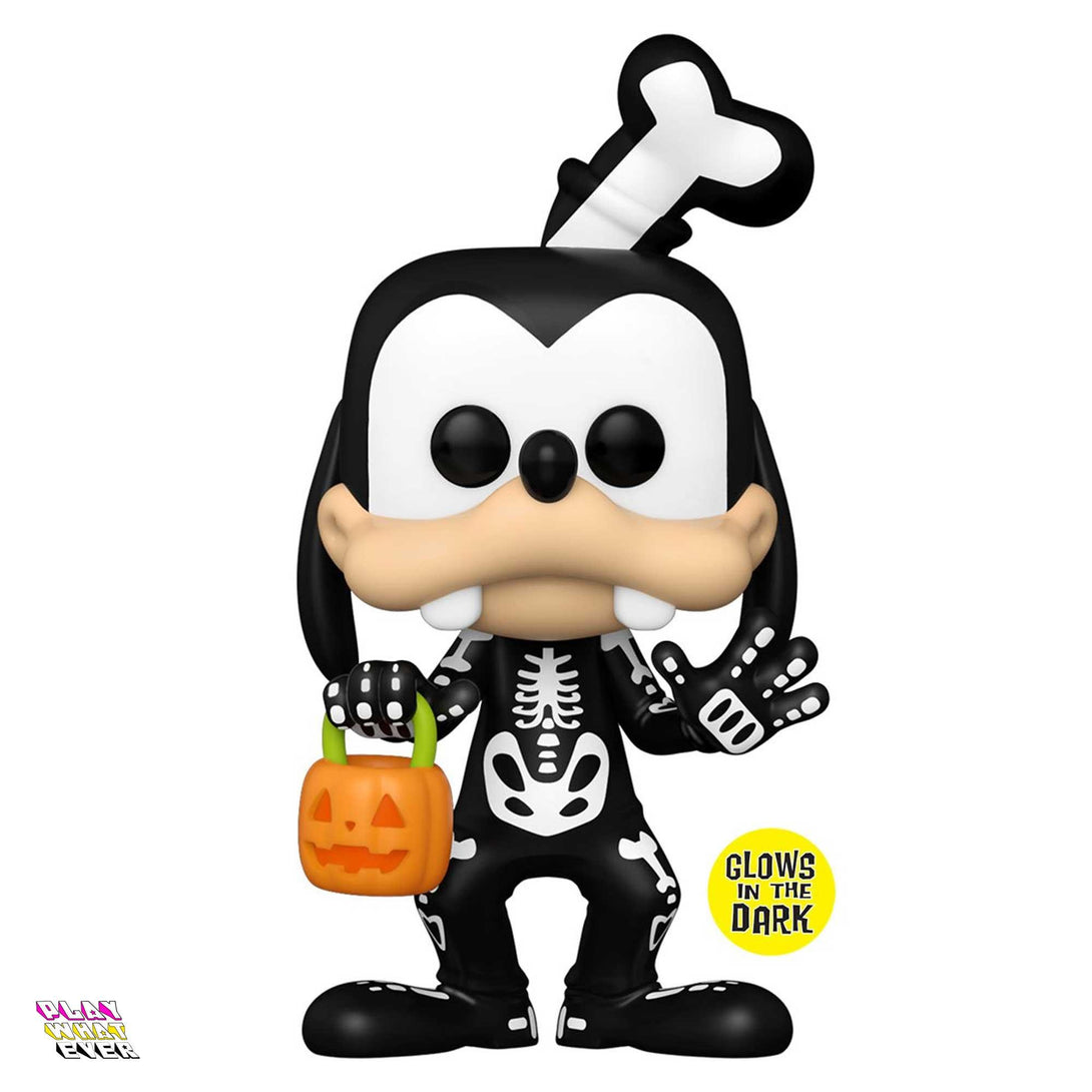 Disney Skeleton Goofy Glow-in-the-Dark Pop! Vinyl Figure - PlayWhatever