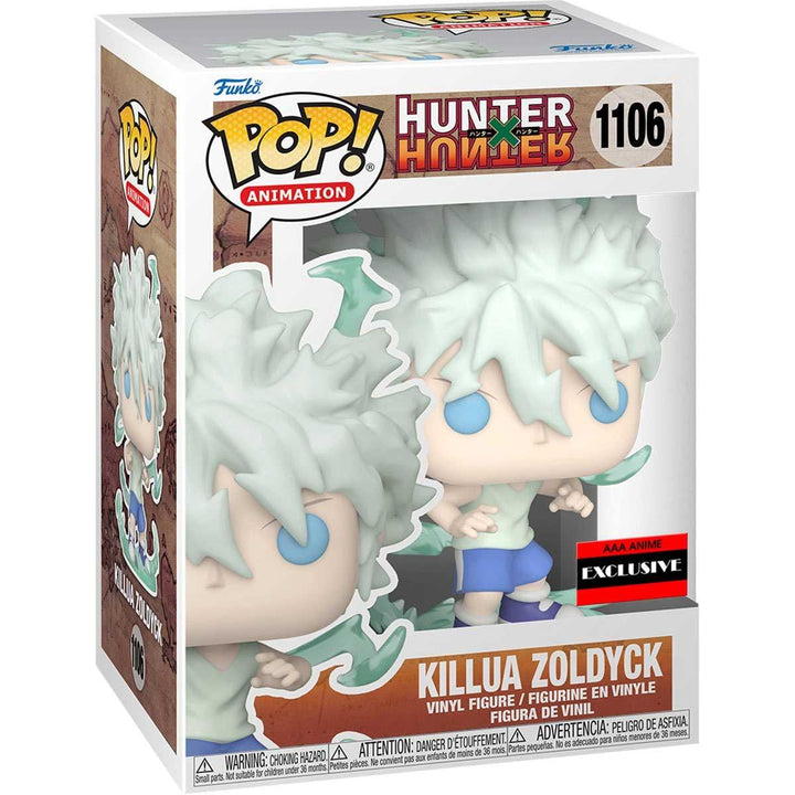 Hunter x Hunter Killua Zoldyck Godspeed Pop! Vinyl Figure - PlayWhatever