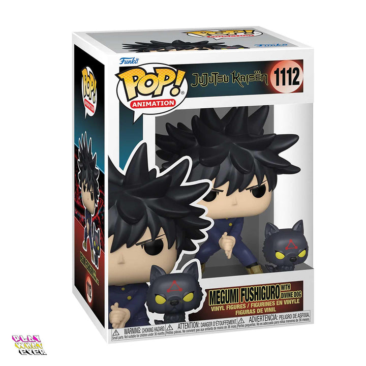 Jujutsu Kaisen Megumi Fushiguro with Dog Pop! Vinyl Figure - PlayWhatever