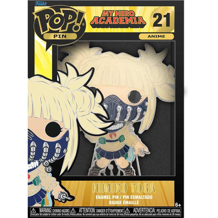 My Hero Academia Himiko Toga Large Enamel Pop! Pin - PlayWhatever