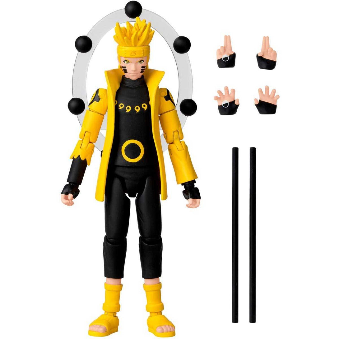 Naruto Anime Heroes Naruto Uzumaki Sage of Six Paths Mode Action Figure - PlayWhatever