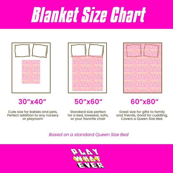 Console Gamer Pattern Velveteen Plush Blanket - PlayWhatever