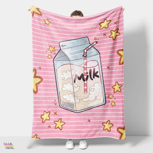 Kawaii Sweet Cloud Milk Anime Blanket - PlayWhatever