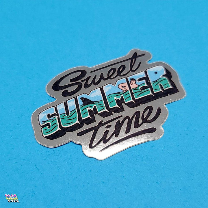 Sweet Summer Time Mirror Sticker - PlayWhatever