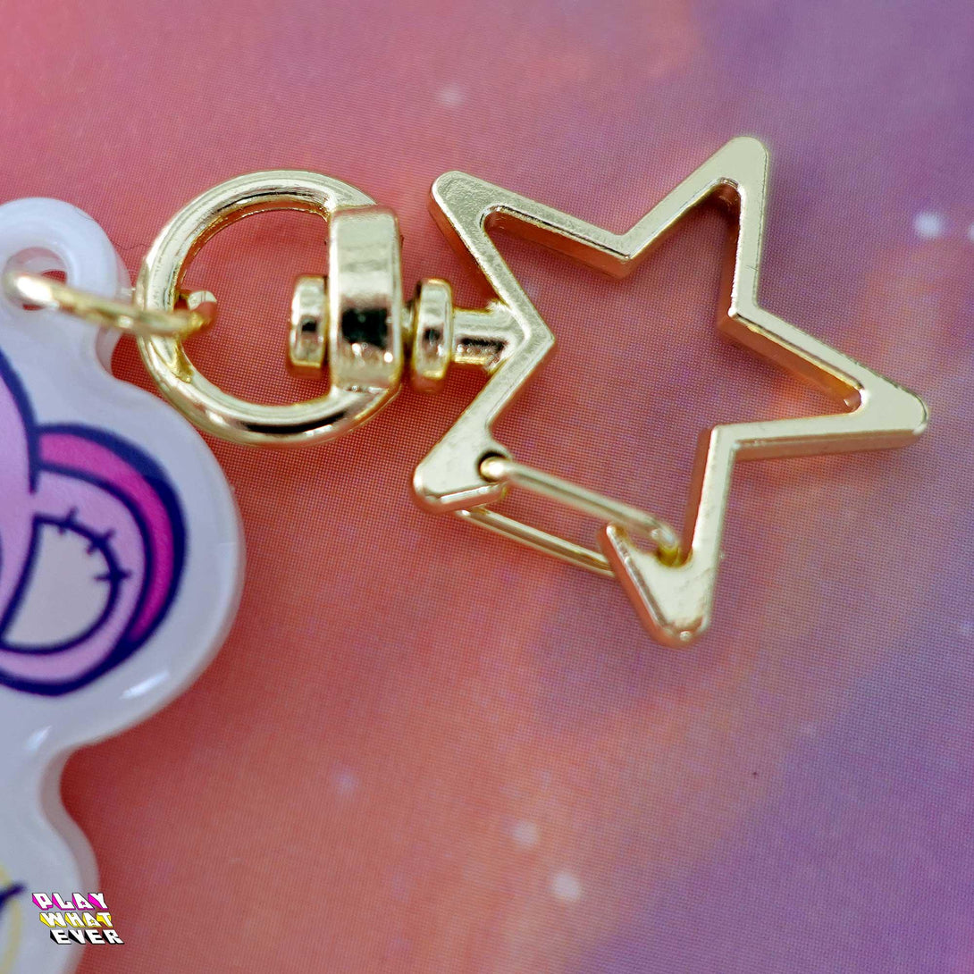 My Haunted Bear Glow In the Dark Keychain - PlayWhatever