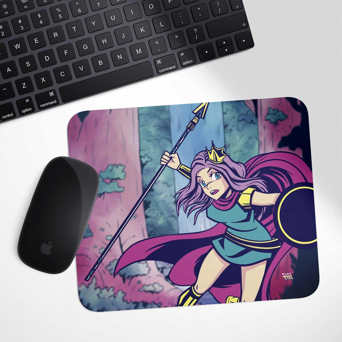 Warrior Princess Forest Adventure Mouse Pad - PlayWhatever