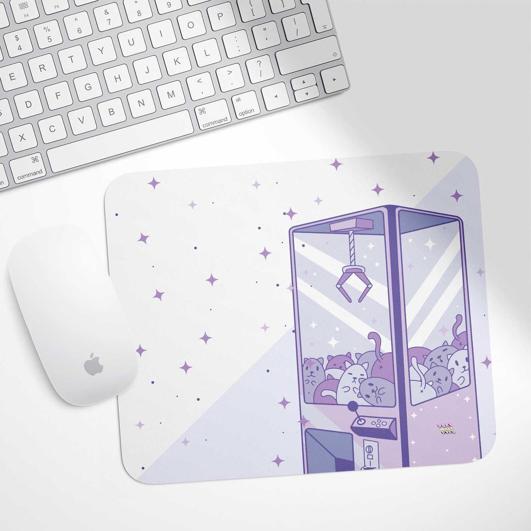 Neko Cat Claw Machine Toy Kawaii Mouse Pad - PlayWhatever