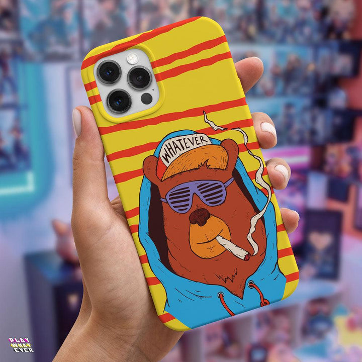 Whatever Chiil Bear Tough Mate Phone Case - PlayWhatever