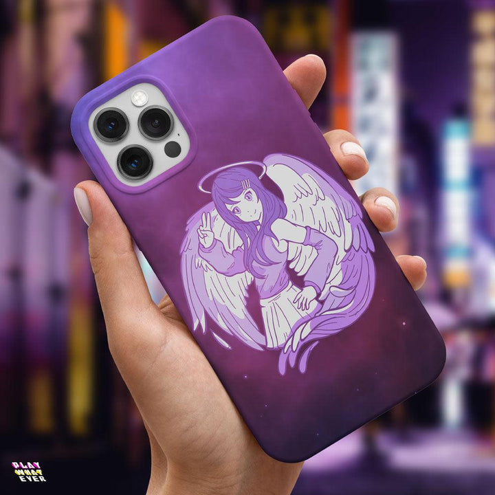 Heavenly Angel Anime iPhone Case (Tough) - PlayWhatever