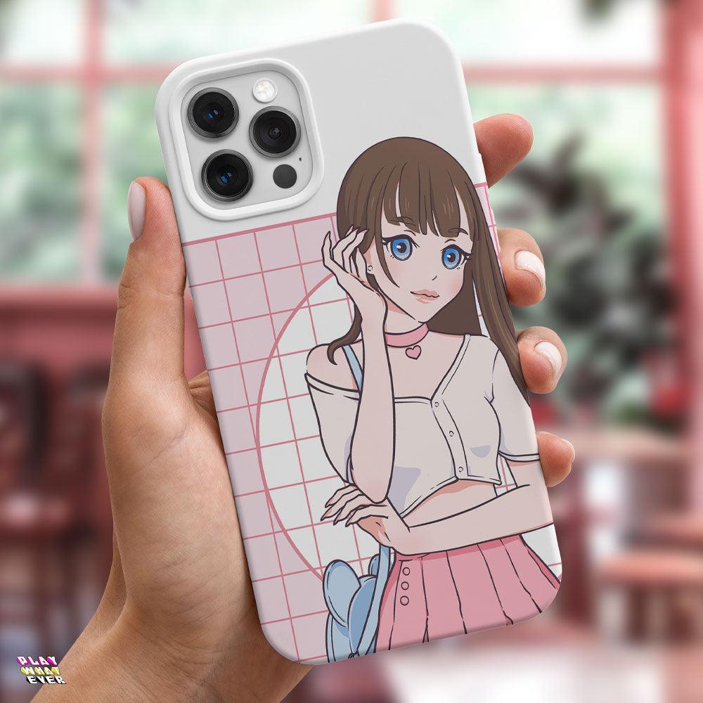 Fashion Model Anime Girl Tough Phone Case - PlayWhatever