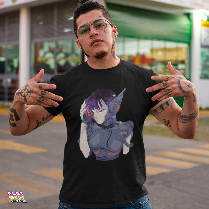 Cosmic Battle Anime T-Shirt - PlayWhatever