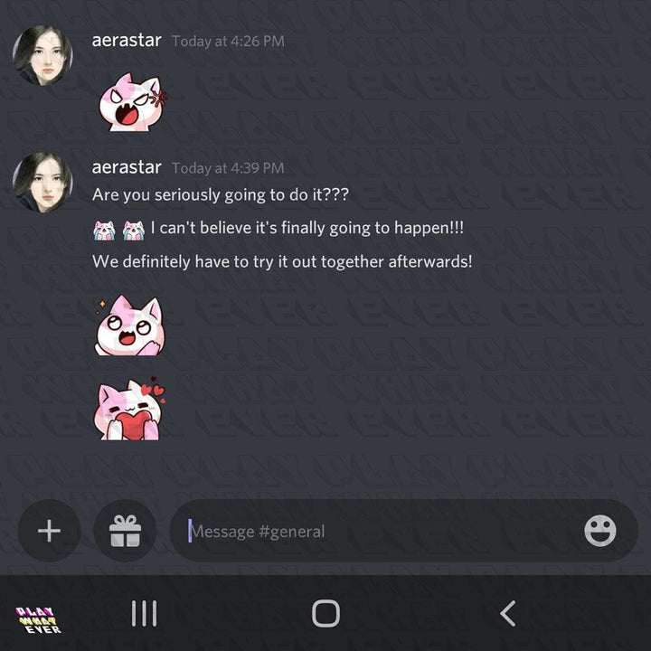Discord Emotes Pack: Cute Pink Cat - PlayWhatever