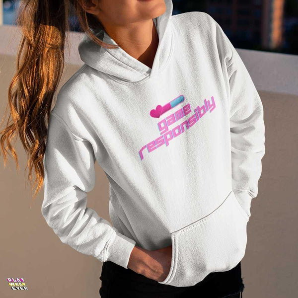 Game Responsibly Unisex Comfy Hoodie - PlayWhatever
