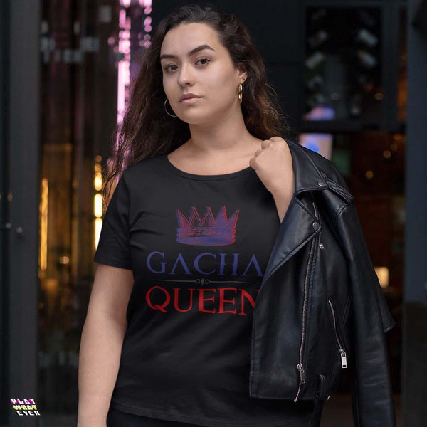 Gacha Queen Crowned Unisex T-Shirt - PlayWhatever