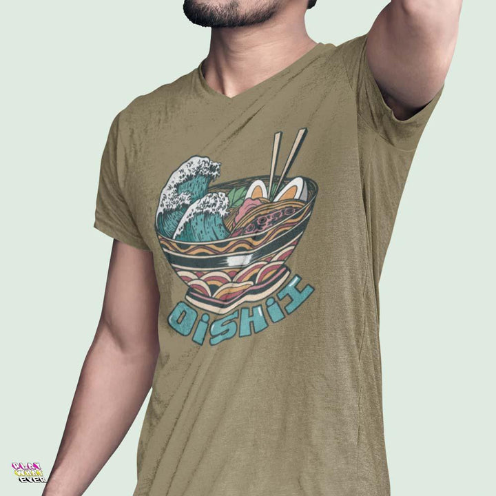 Oishii Desu! Ramen Ocean Unisex T-Shirt - PlayWhatever