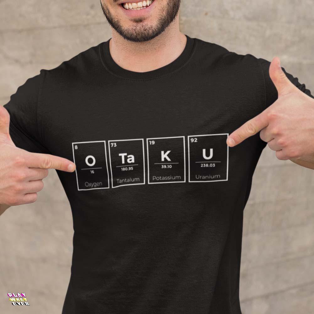 OTAKU Periodic Table #Nerd Unisex Classic T-Shirt - PlayWhatever