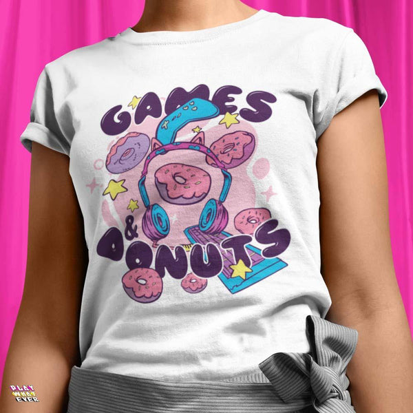 Games and Donuts Sweet Life Unisex T-Shirt - PlayWhatever