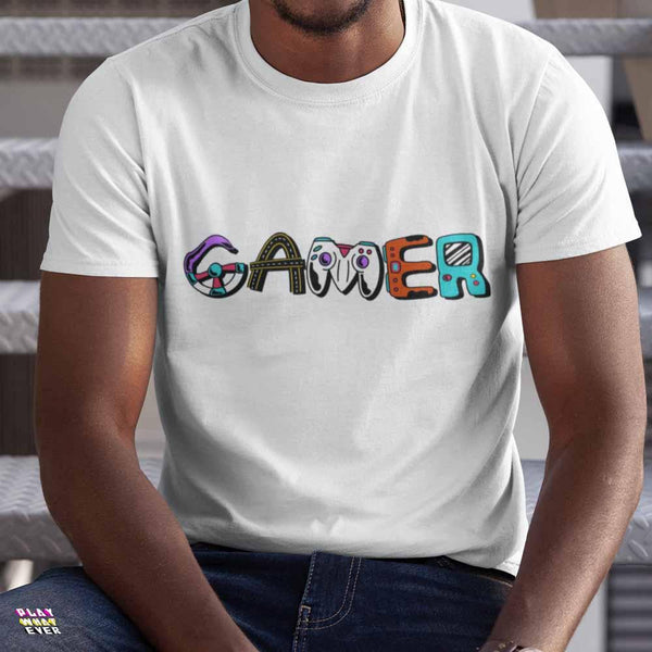 Gamer Controls Funky Unisex T-Shirt - PlayWhatever