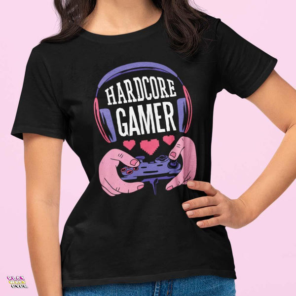 Hardcore Gamer Loving Gaming Unisex T-Shirt - PlayWhatever