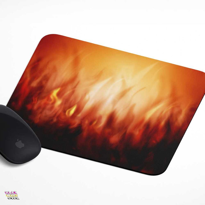 Flames and Blaze Mouse Pad - PlayWhatever