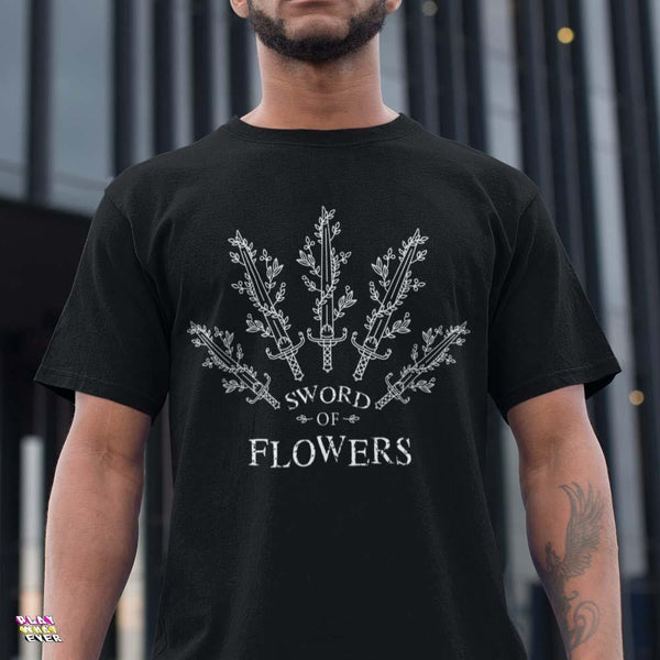 Sword of Flowers Unisex T-Shirt - PlayWhatever