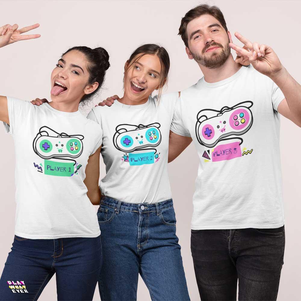 Player 2 Controller Gamer Shirt - PlayWhatever