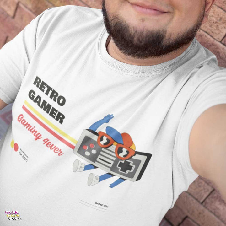 Retro Gamer Gaming 4Ever Gamer Shirt - PlayWhatever