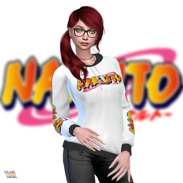 Sims 4 CC Naruto Anime Hoodie - PlayWhatever