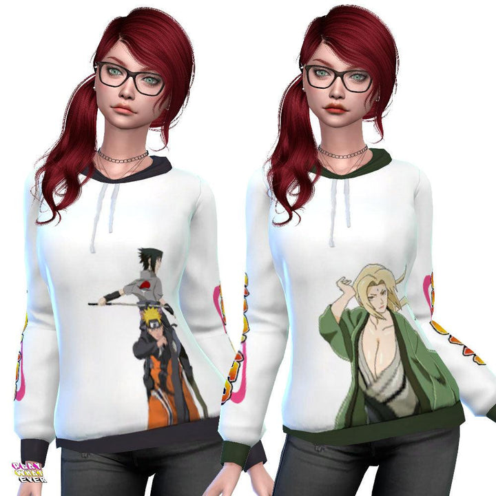 Sims 4 CC Naruto Anime Hoodie - PlayWhatever