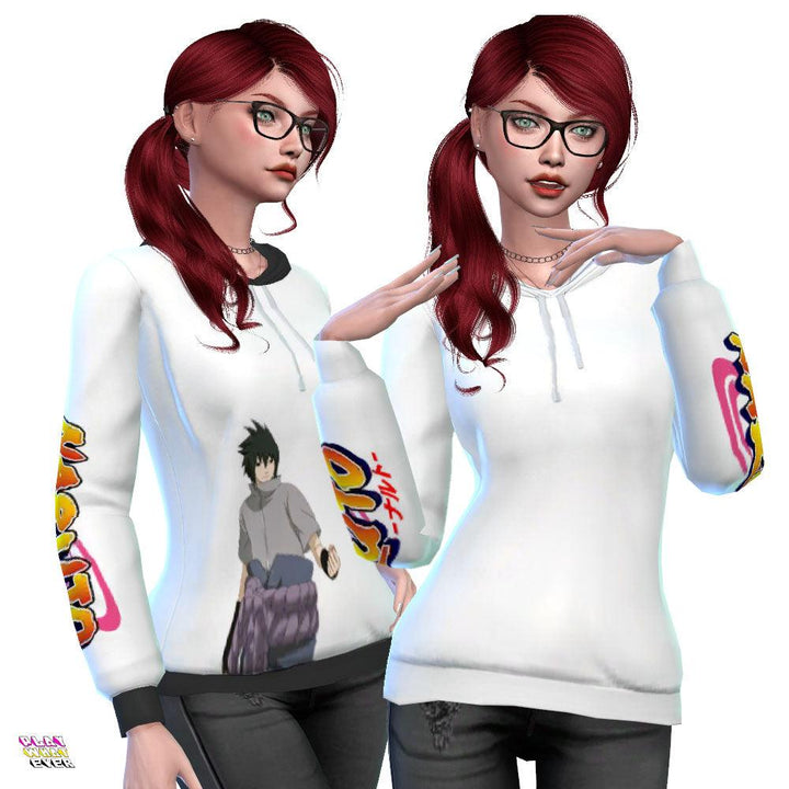 Sims 4 CC Naruto Anime Hoodie - PlayWhatever