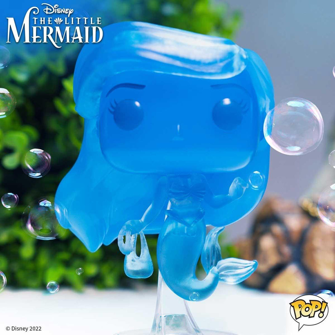 The Little Mermaid Ariel Blue Translucent Pop! Vinyl Figure - PlayWhatever