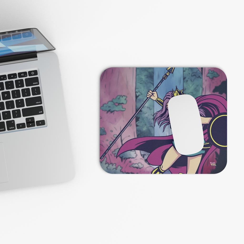 Warrior Princess Forest Adventure Mouse Pad - PlayWhatever