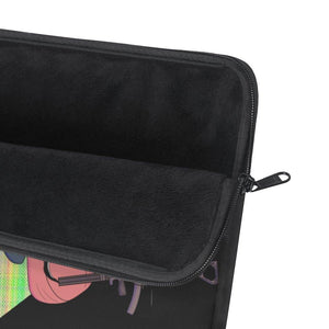 Gunslinger Anime Girl Retro Plaid Laptop Sleeve - PlayWhatever