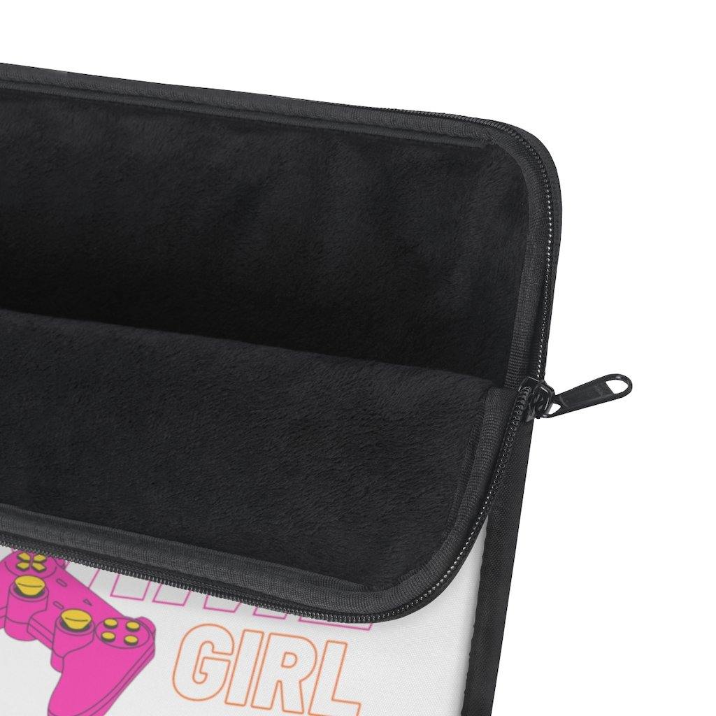 Game Girl Pink Controller Laptop Sleeve - PlayWhatever