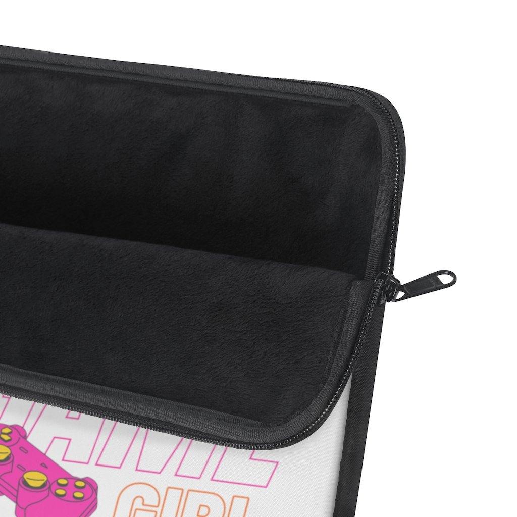 Game Girl Pink Controller Laptop Sleeve - PlayWhatever