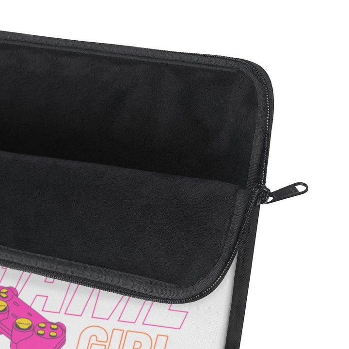 Game Girl Pink Controller Laptop Sleeve - PlayWhatever