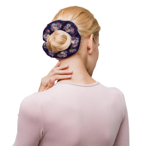 Bones and Roses Large Scrunchie - PlayWhatever