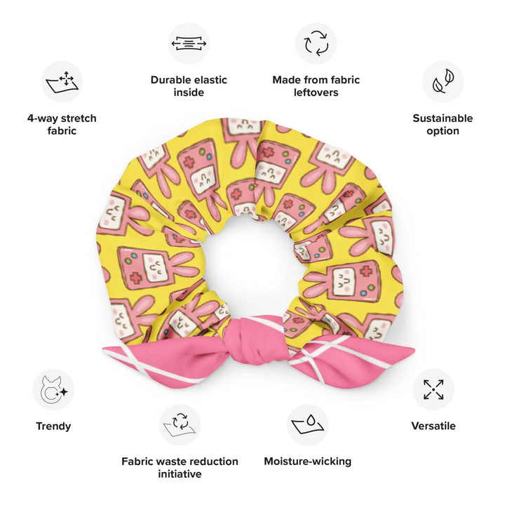 Pink Gameboy Gamer Scrunchie - PlayWhatever