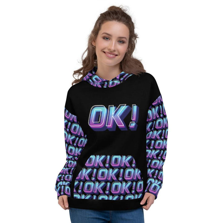 OK! Jazzy AOP Hoodie - PlayWhatever