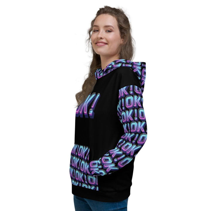 OK! Jazzy AOP Hoodie - PlayWhatever