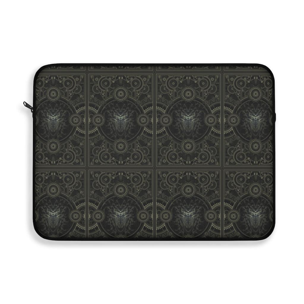 Steampunk Machine Dragon Laptop Sleeve - PlayWhatever