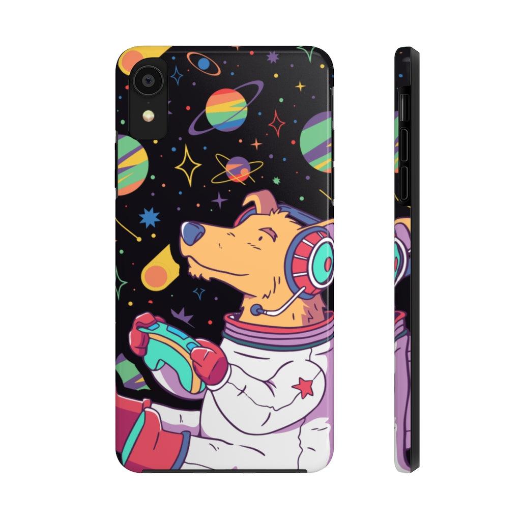 Astronaut Pup Gamer Tough Phone Case - PlayWhatever