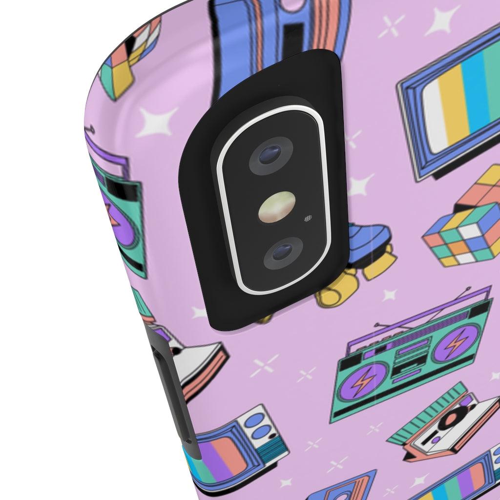 Retro Life Tough Phone Cases - PlayWhatever