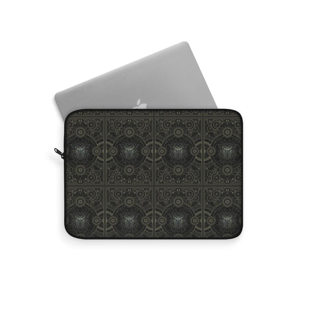 Steampunk Machine Dragon Laptop Sleeve - PlayWhatever