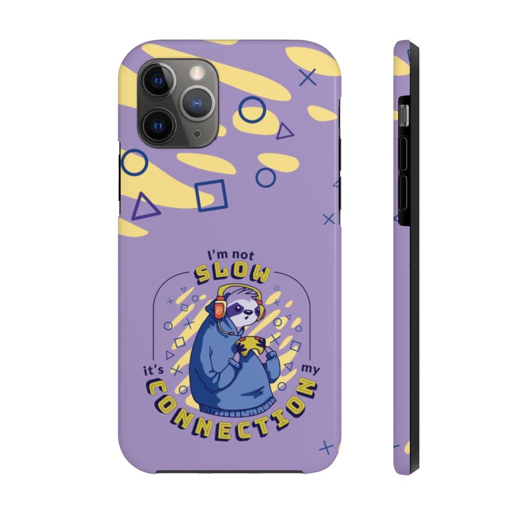 Funny Sloth Gaming Connection Problems Tough Phone Case - PlayWhatever